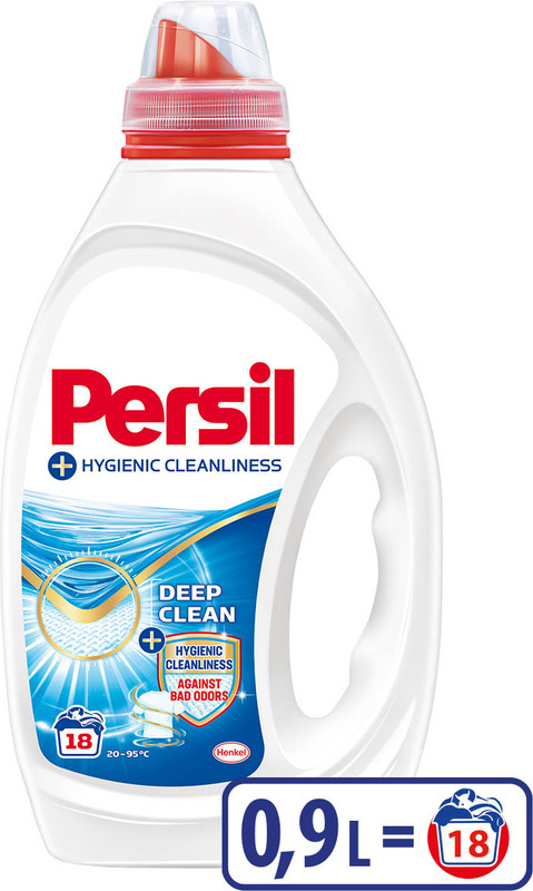 Гель для прання PERSIL Нейтралізація запаху, універсальний, автомат, 0,9л